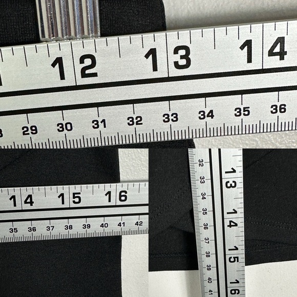 Sezane Black Calvi Mini Skirt French Stretch Faux Wrap Elastic Minimalist Small - Picture 10 of 11